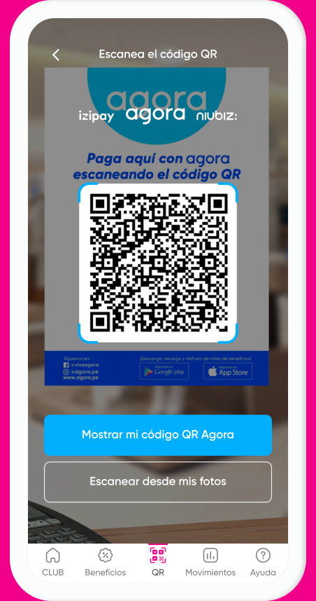 agora CLUB | Donde tus compras pagan tus compras